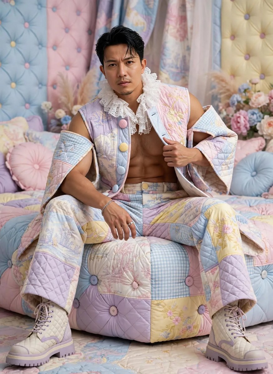 Quilted Couture Fashion Design output 5