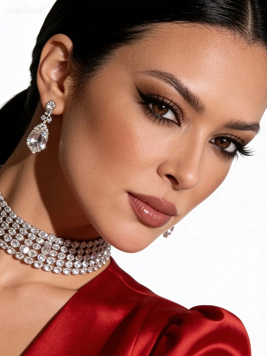 Luxury High-Fashion Beauty Portrait output 3