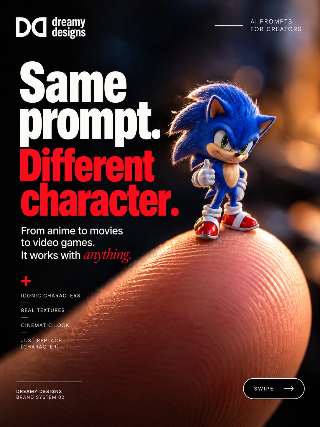 Tiny Macro Character on a Fingertip output 5