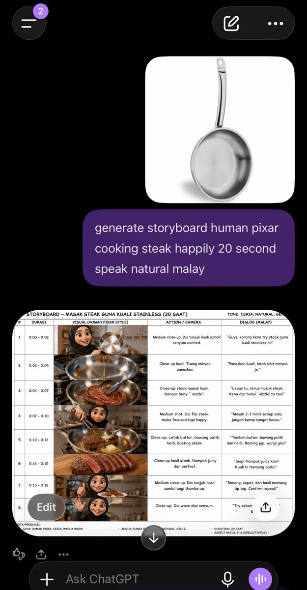 Create a Product Storyboard and Scene-Based Video output 2