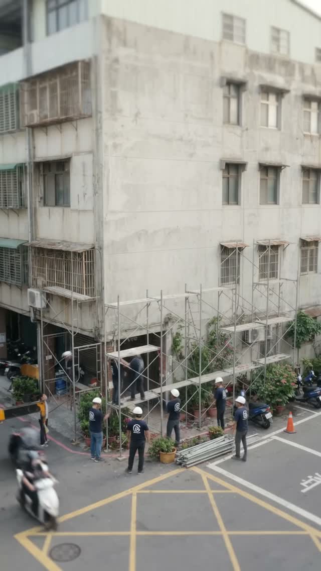 Face-and-Bougainvillea Wall Construction Hyperlapse