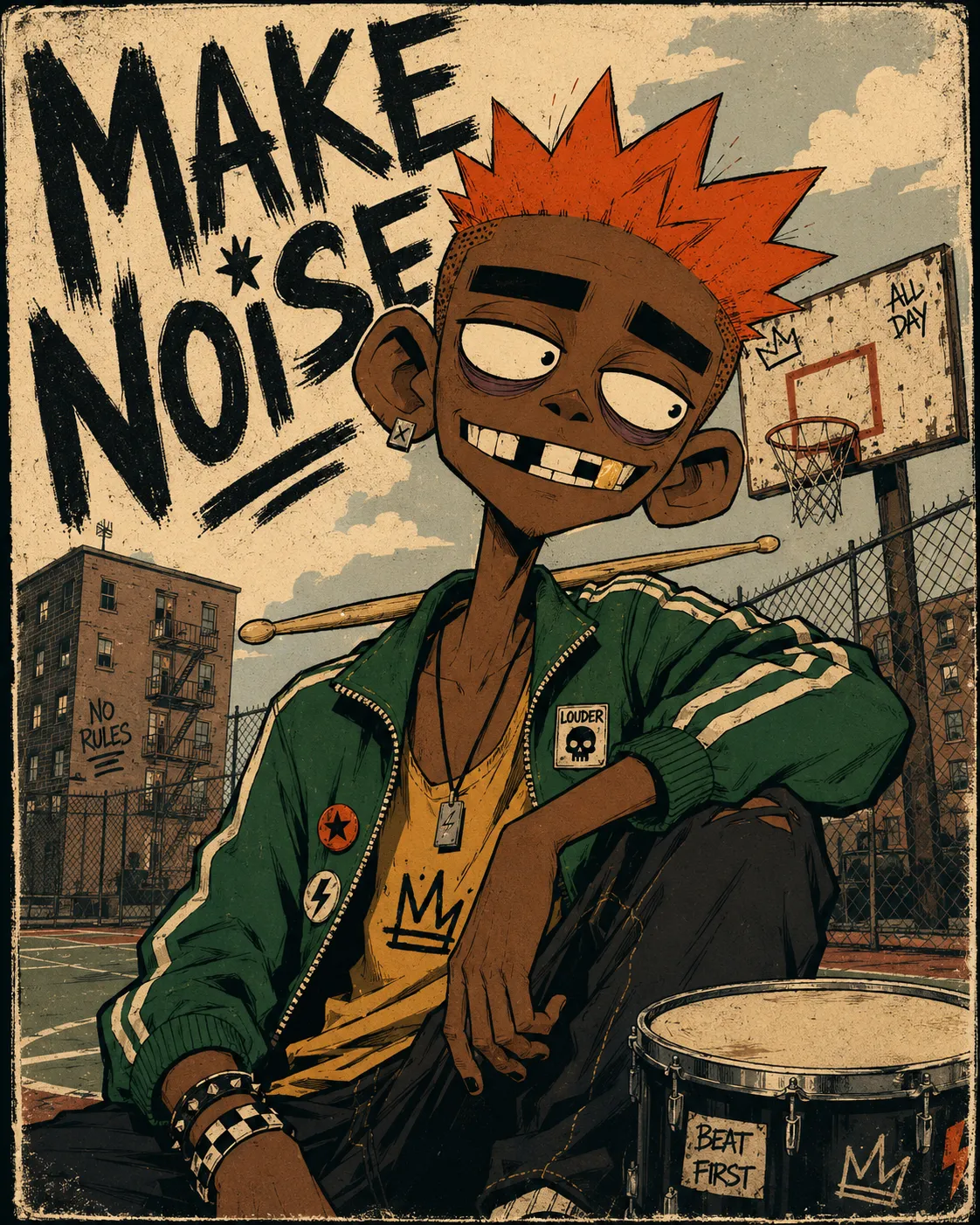 Alternative Character Poster Illustration output 3