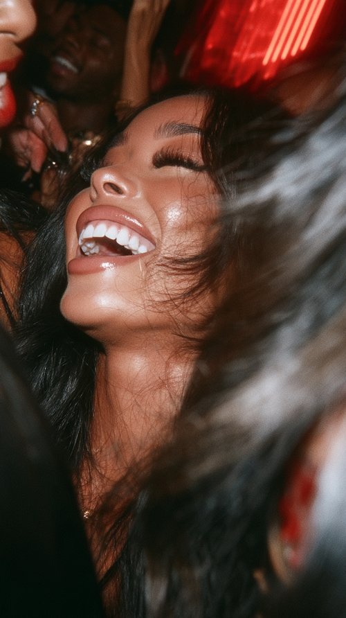 Cinematic Luxury After-Party Portrait output 3
