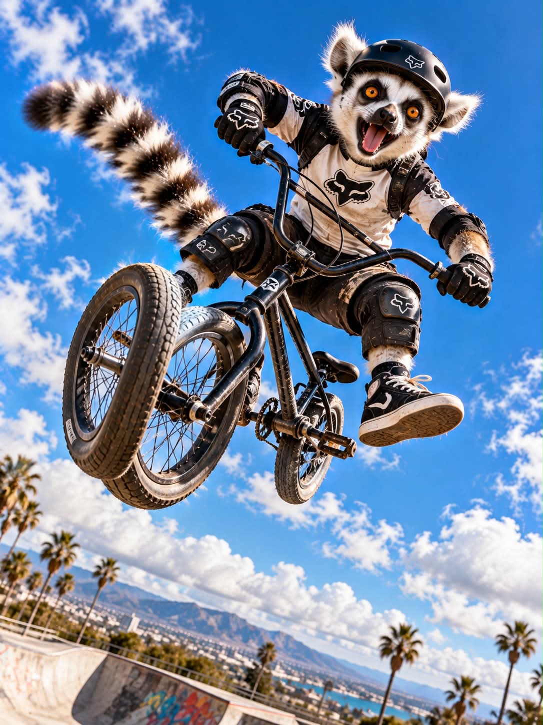 Cinematic Extreme-Sports Animal Photo output 5