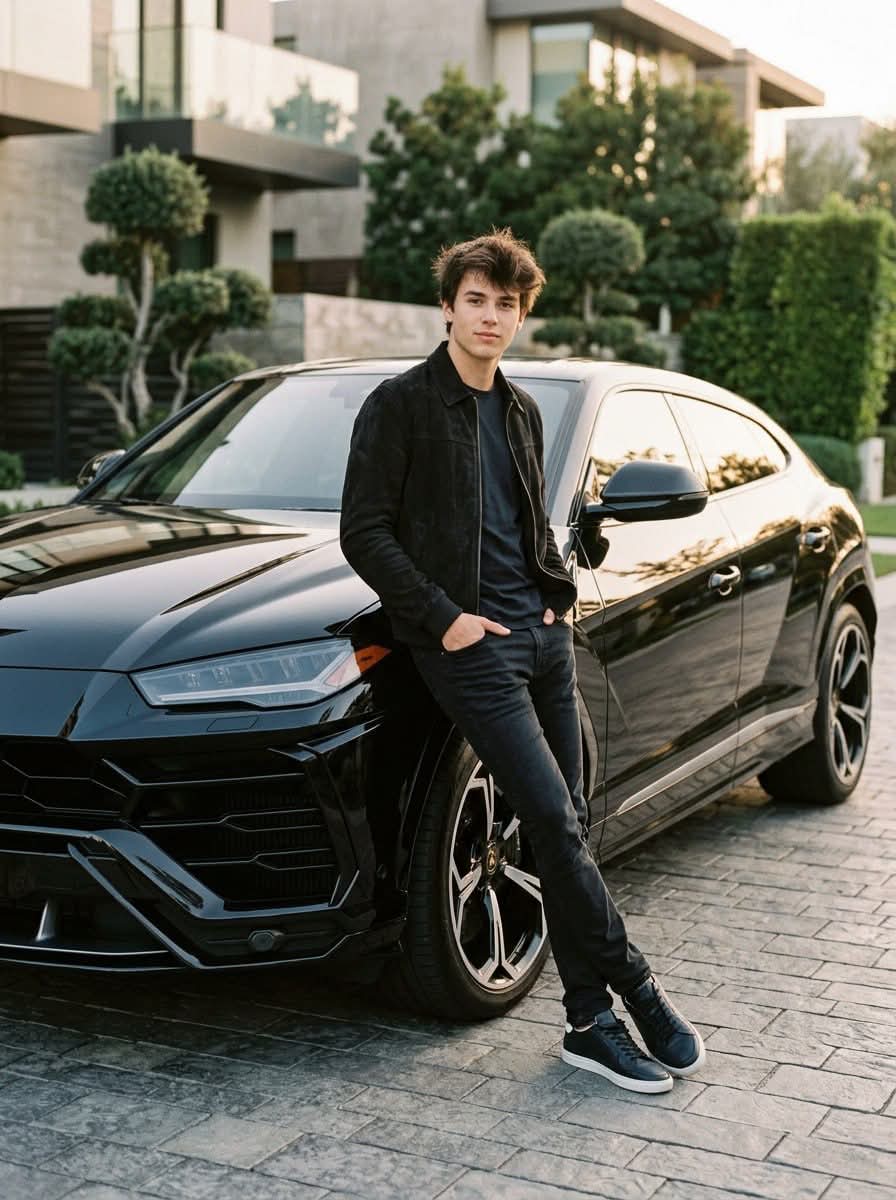 Photorealistic Portrait with a Lamborghini Urus output 2