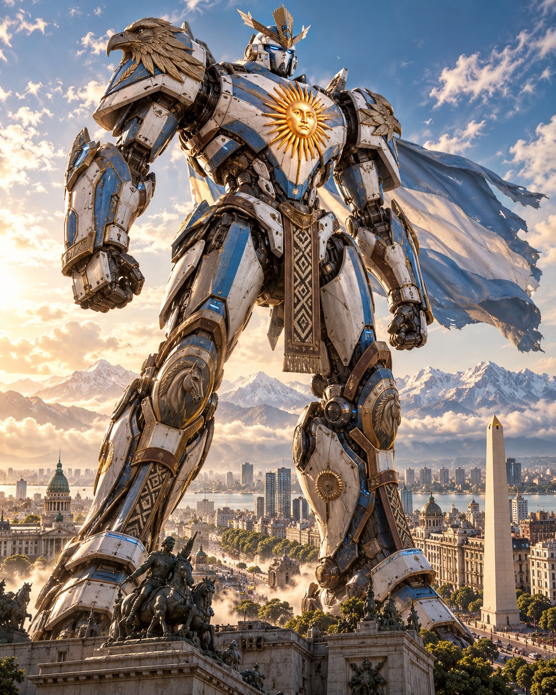 Country-Inspired Giant Robot output 9