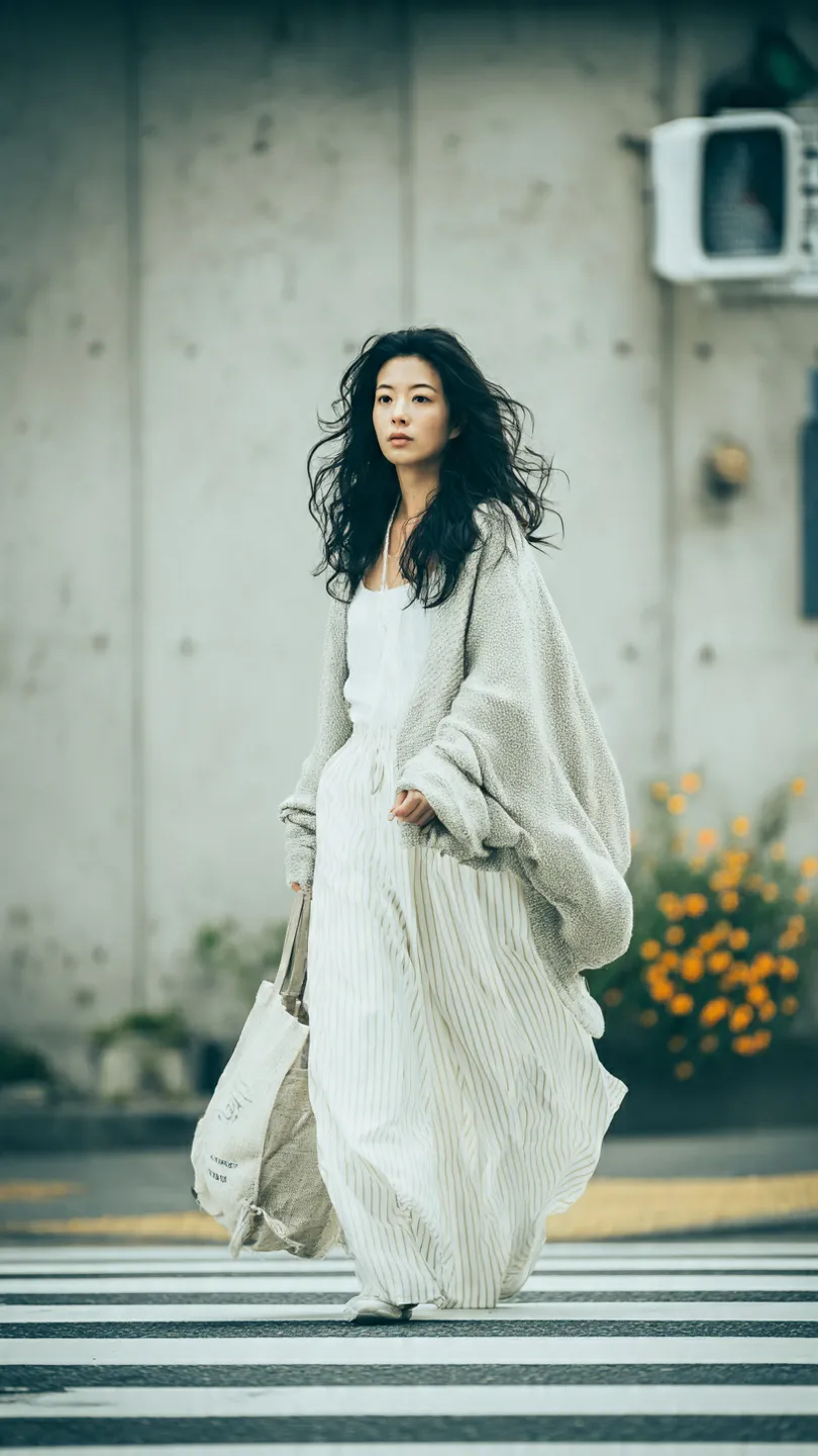 Candid Japanese Street Portrait with a Film Look