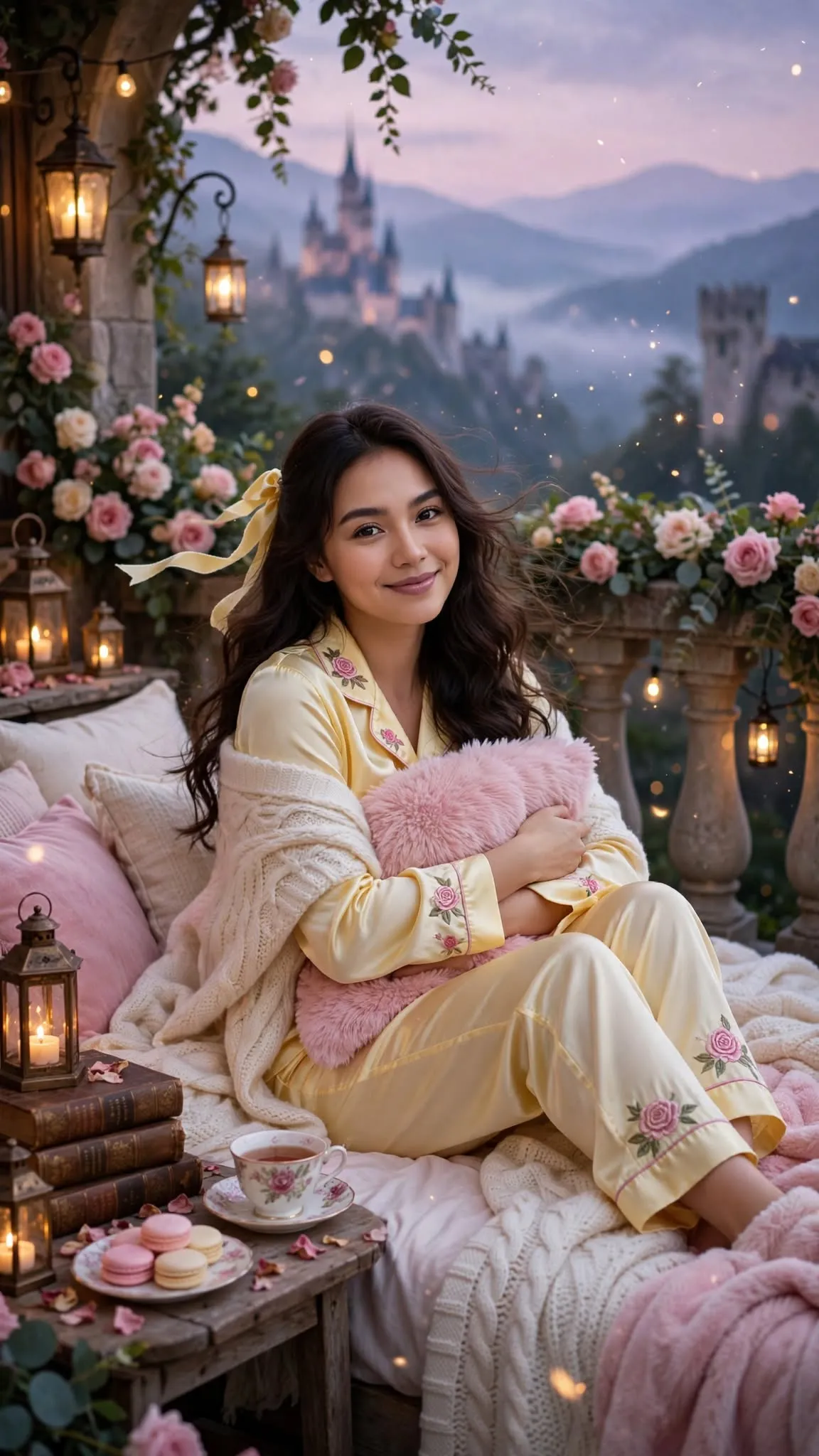 Belle’s Cozy Day Off in the Castle Library output 3