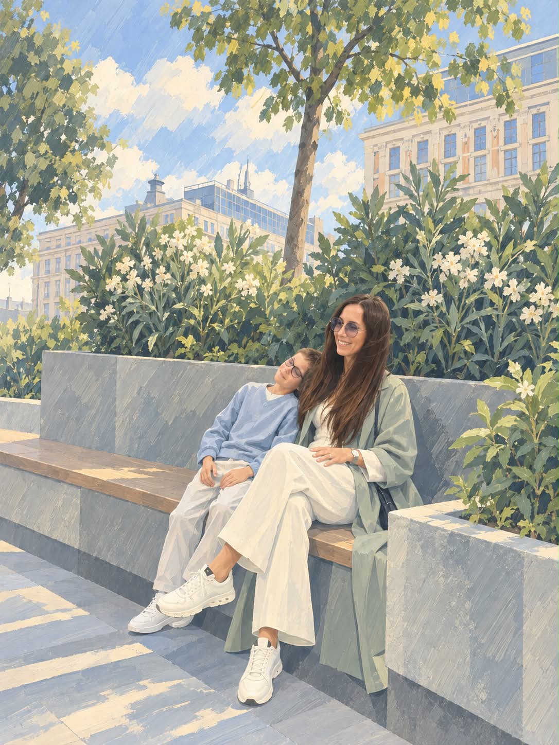 Contemporary Socialist Realism Painted Poster output 2