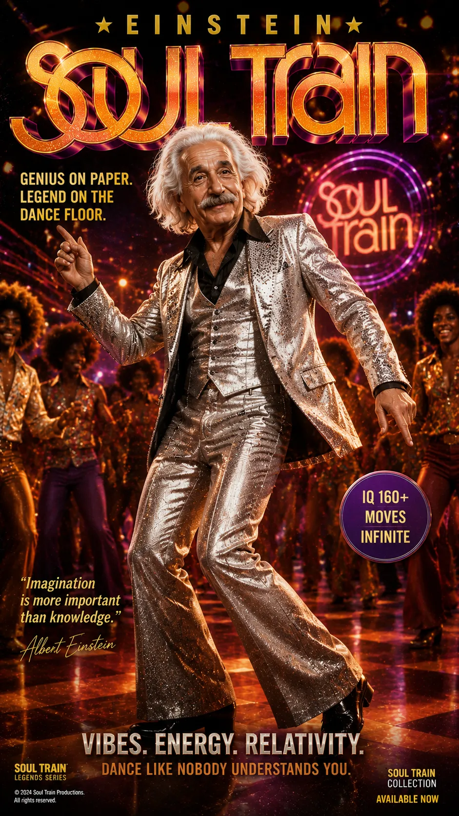 Soul Train Disco 3D Poster output 7