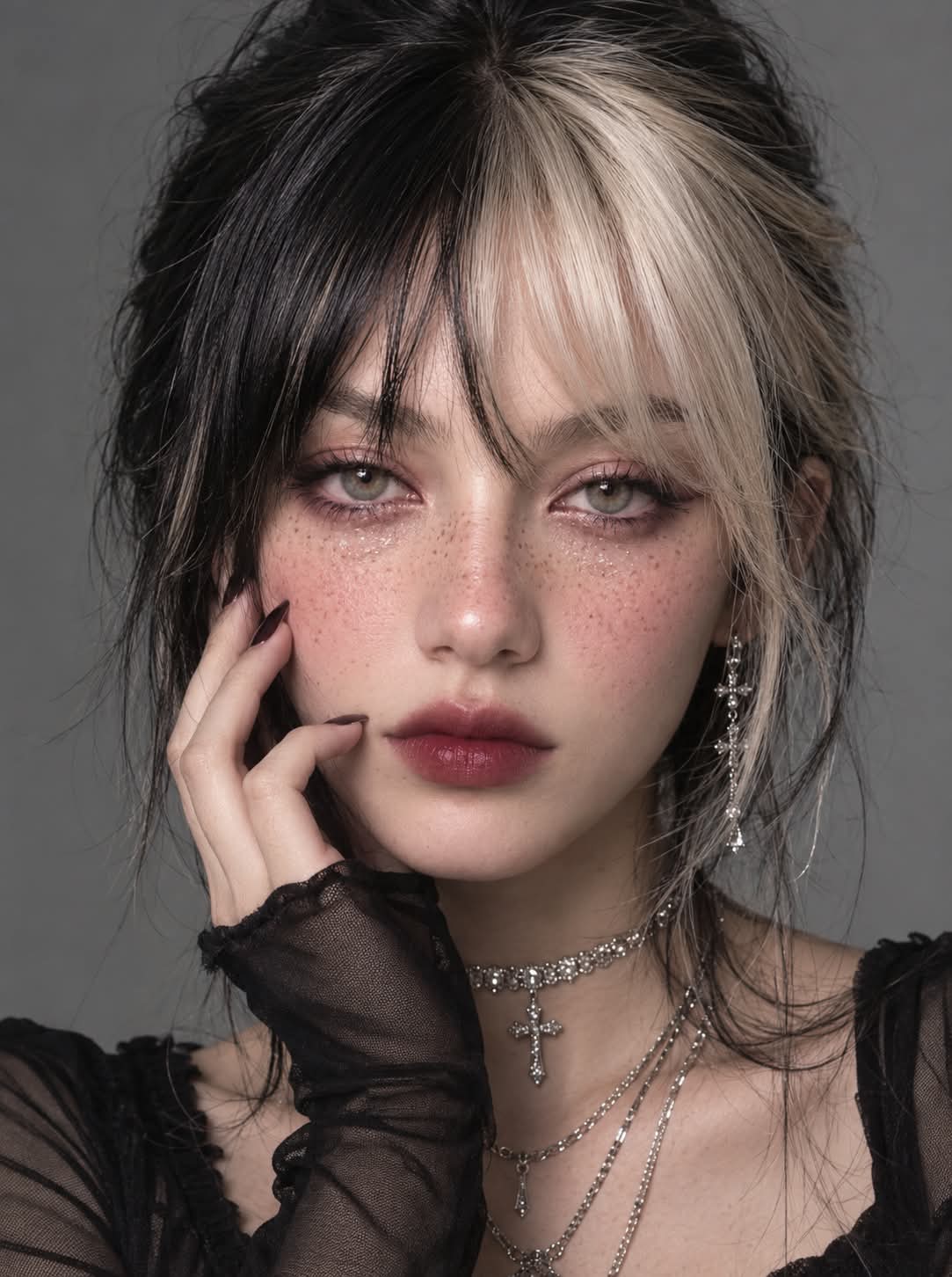 Dark Romantic Gothic Beauty Portrait output 10