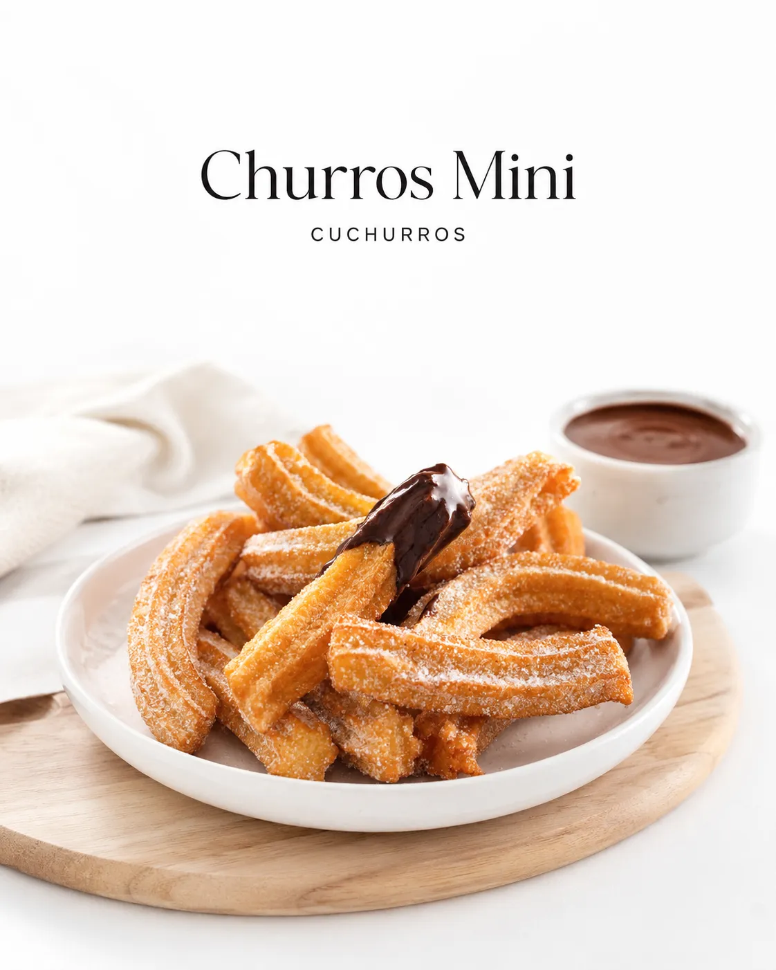 Airy Editorial White Food Product Photo