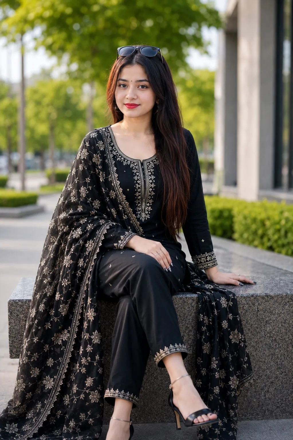 Cinematic Portrait of an Elegant Indian Woman