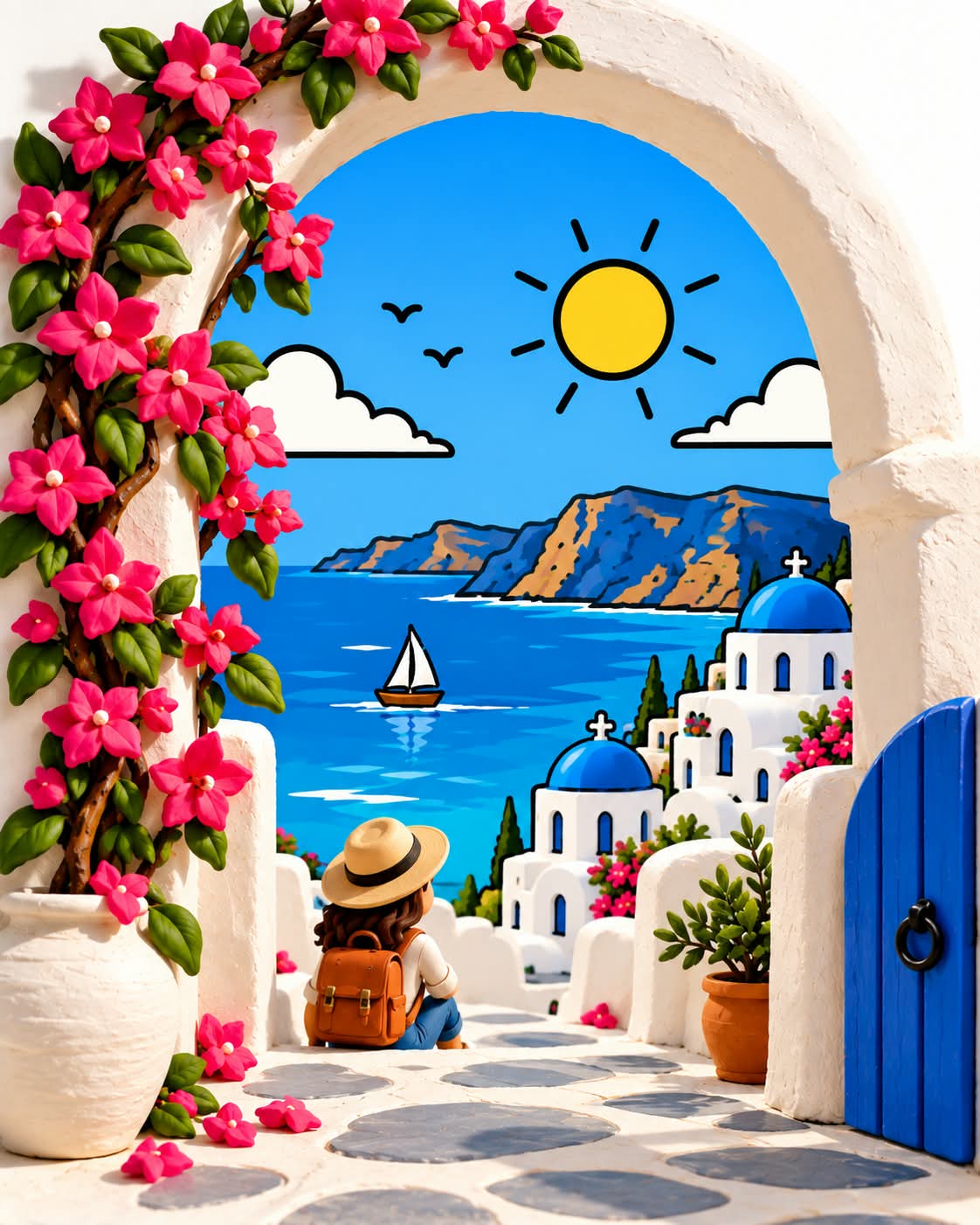 Collectible Mixed-Media Destination Artwork output 4