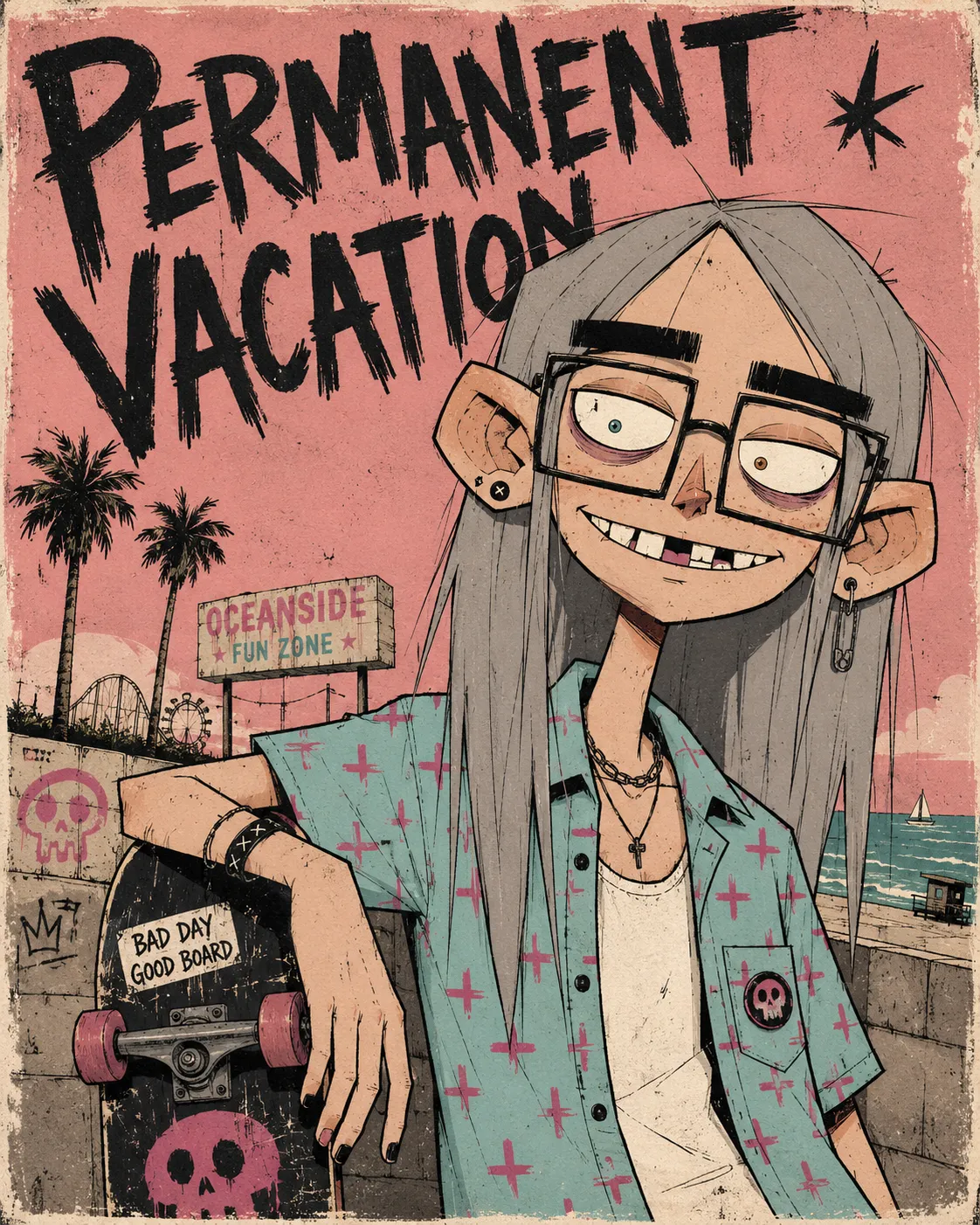 Alternative Character Poster Illustration output 2