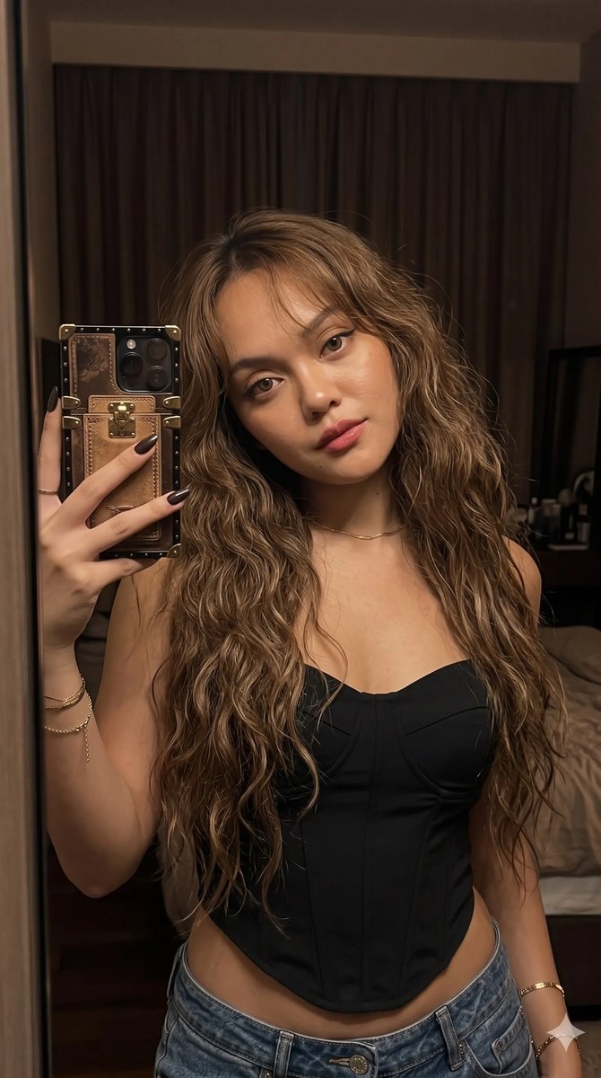 Moody Bedroom Mirror Selfie output 2