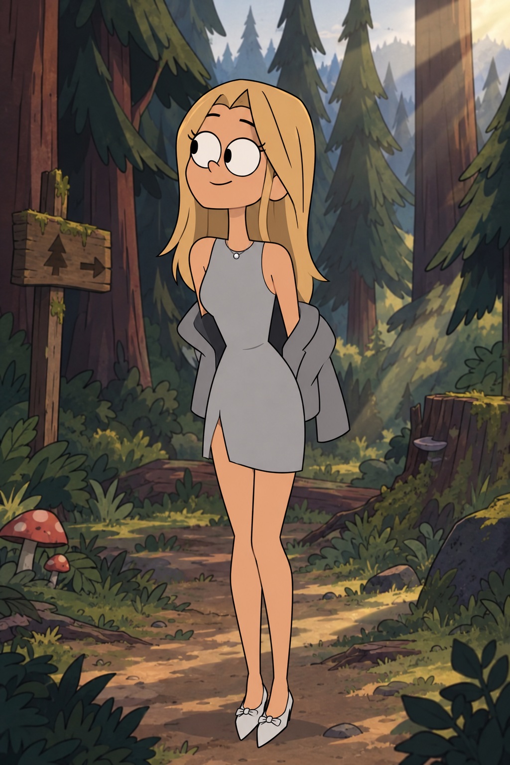 Create an Original Gravity Falls-Style Forest Character