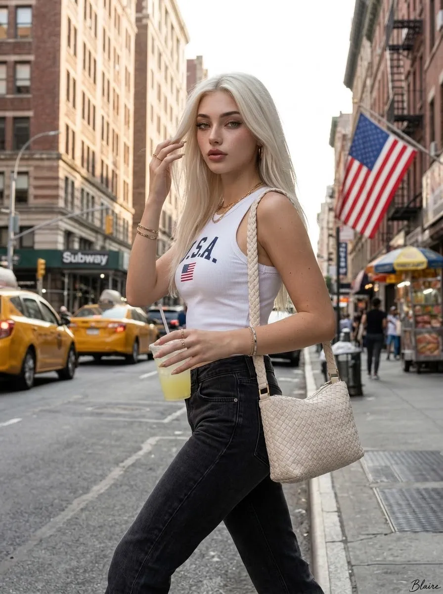 NYC Downtown Fashion Portrait output 3