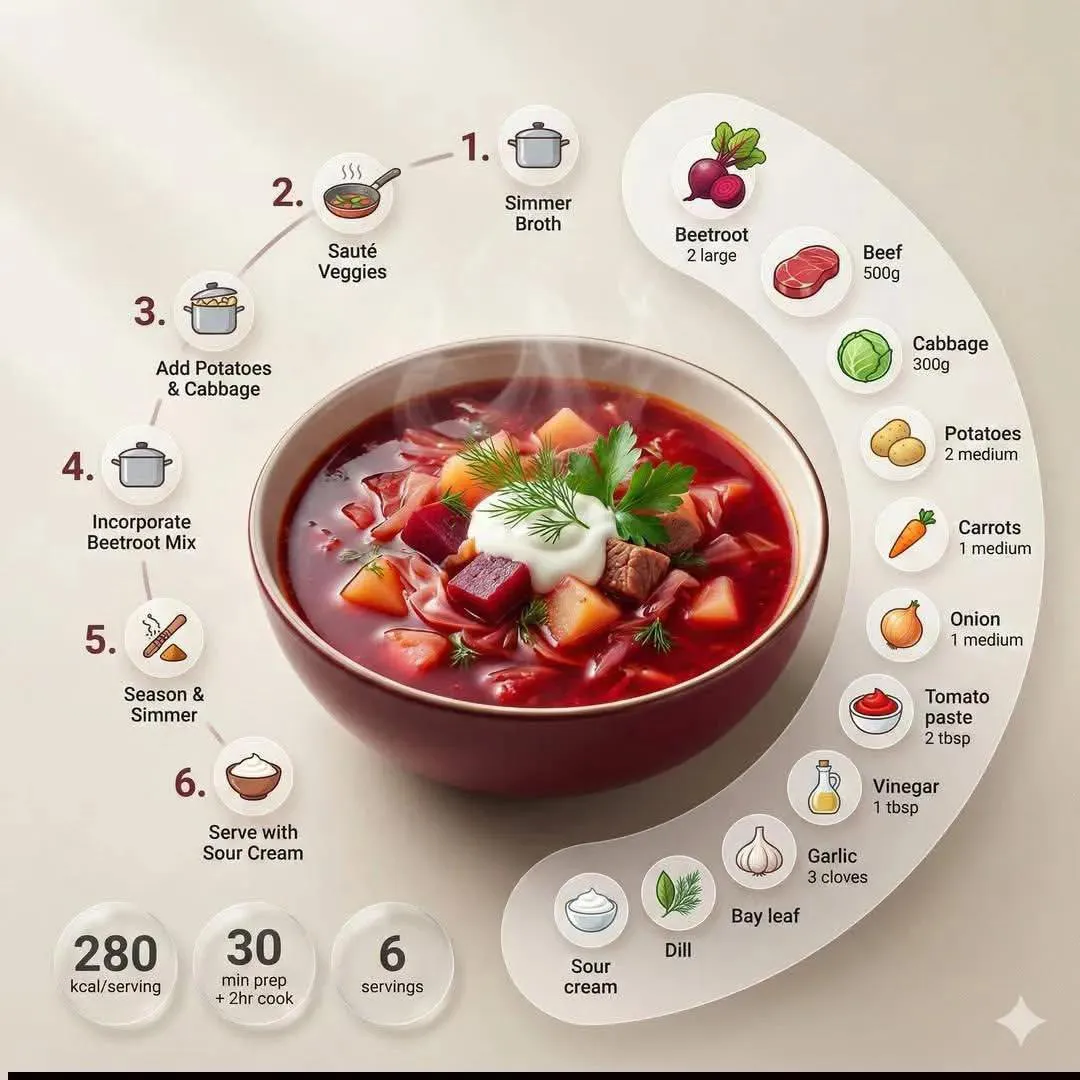 Modern Recipe Infographic output 1