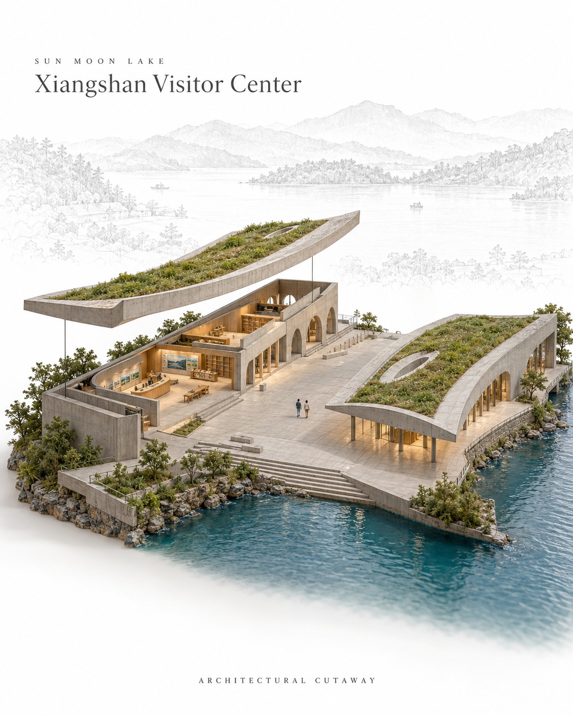 Architectural Cutaway Miniature Poster output 6