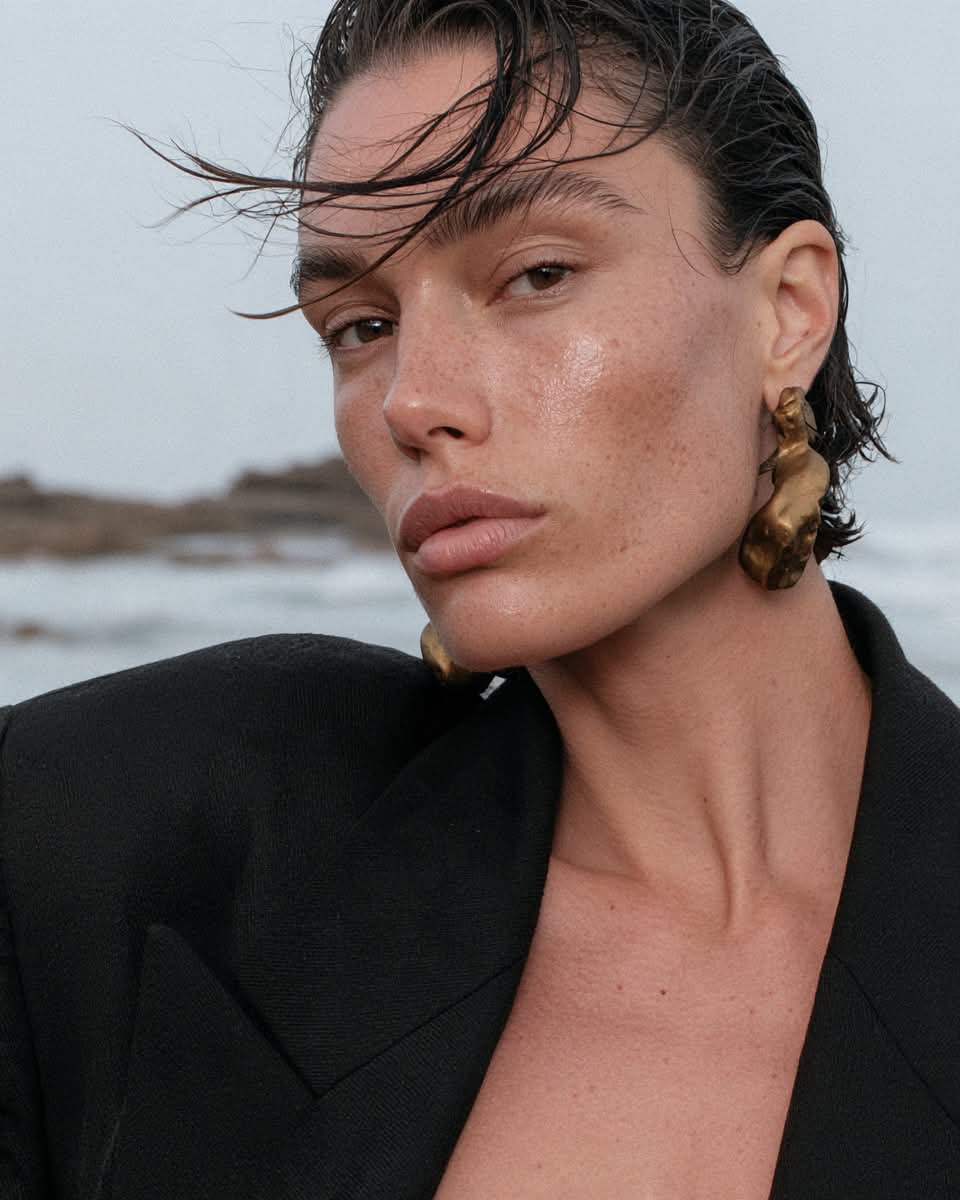 Coastal Luxury Fashion Editorial Portrait output 2