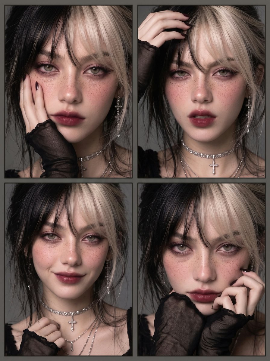 Dark Romantic Gothic Beauty Portrait output 6
