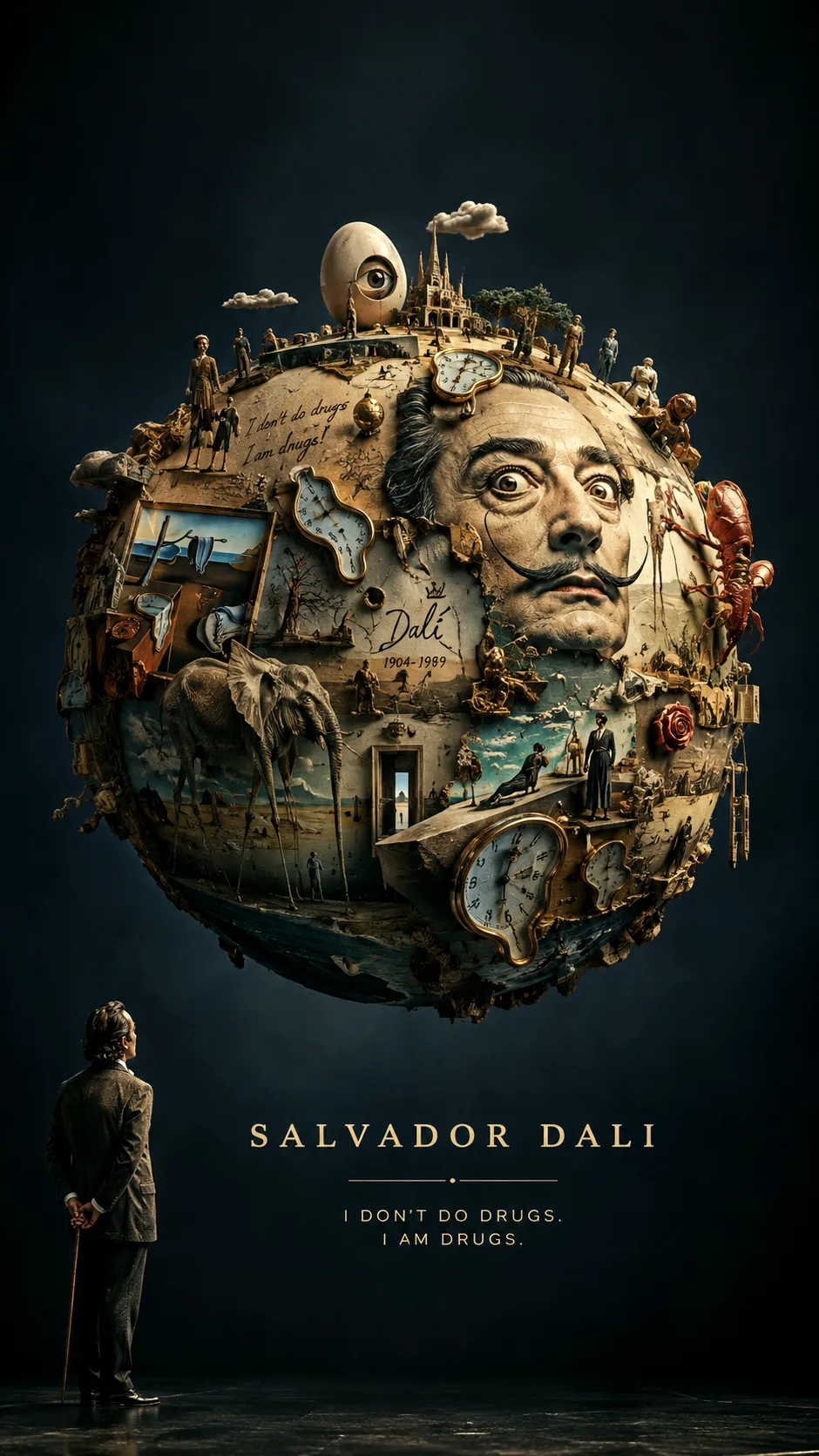 Spherical Miniature World Diorama output 8
