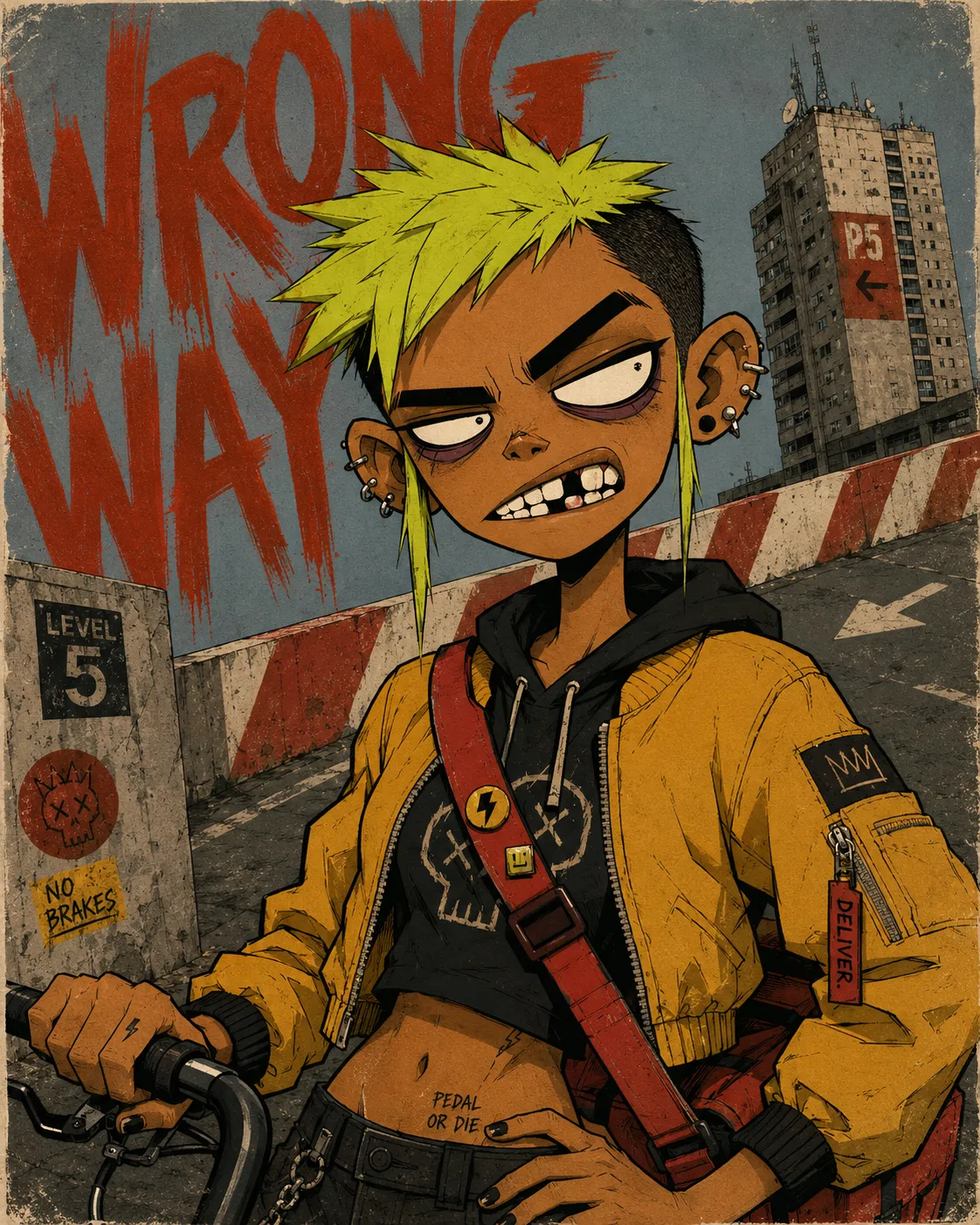 Alternative Character Poster Illustration output 6