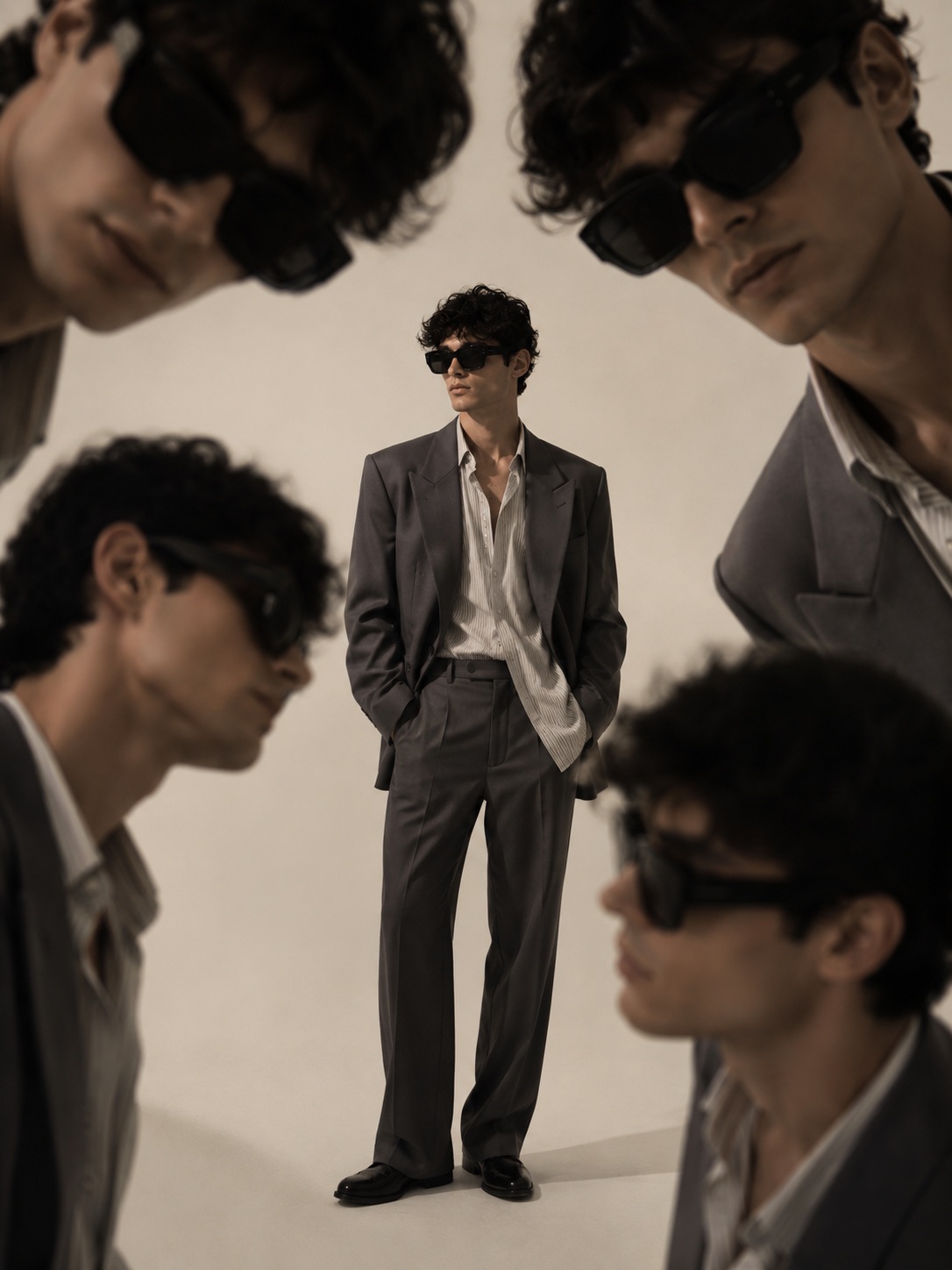 Luxury Eyewear Editorial Portrait output 1