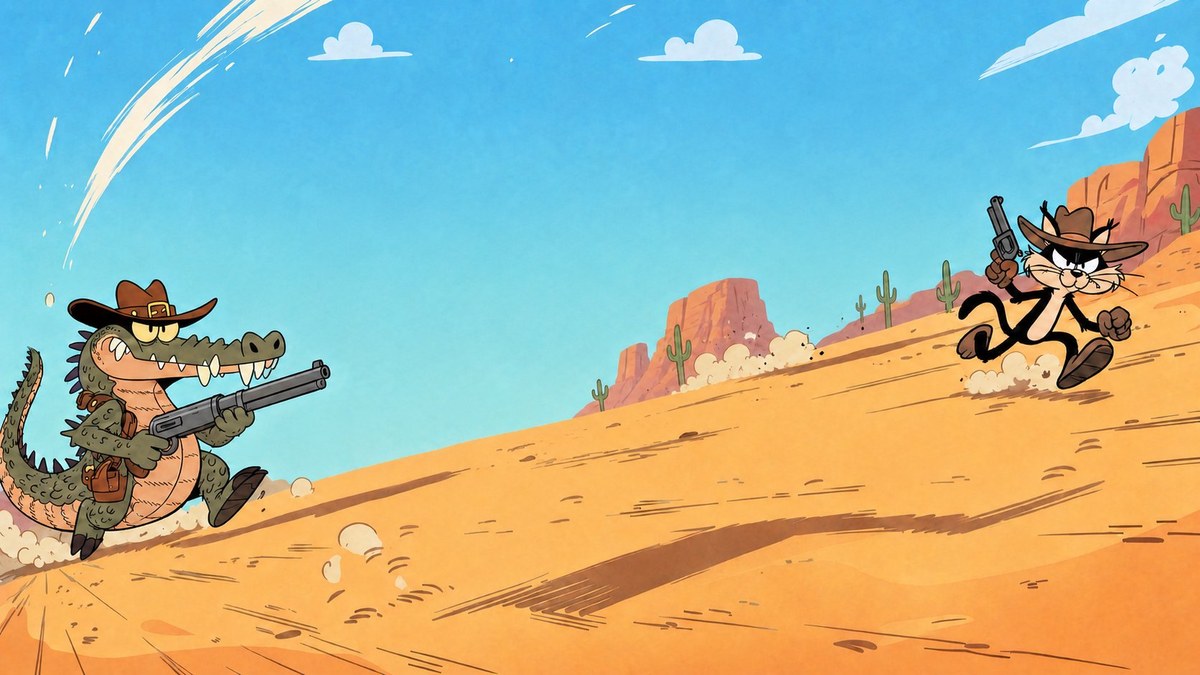 Animate a Scene in Separate Character Layers output 8