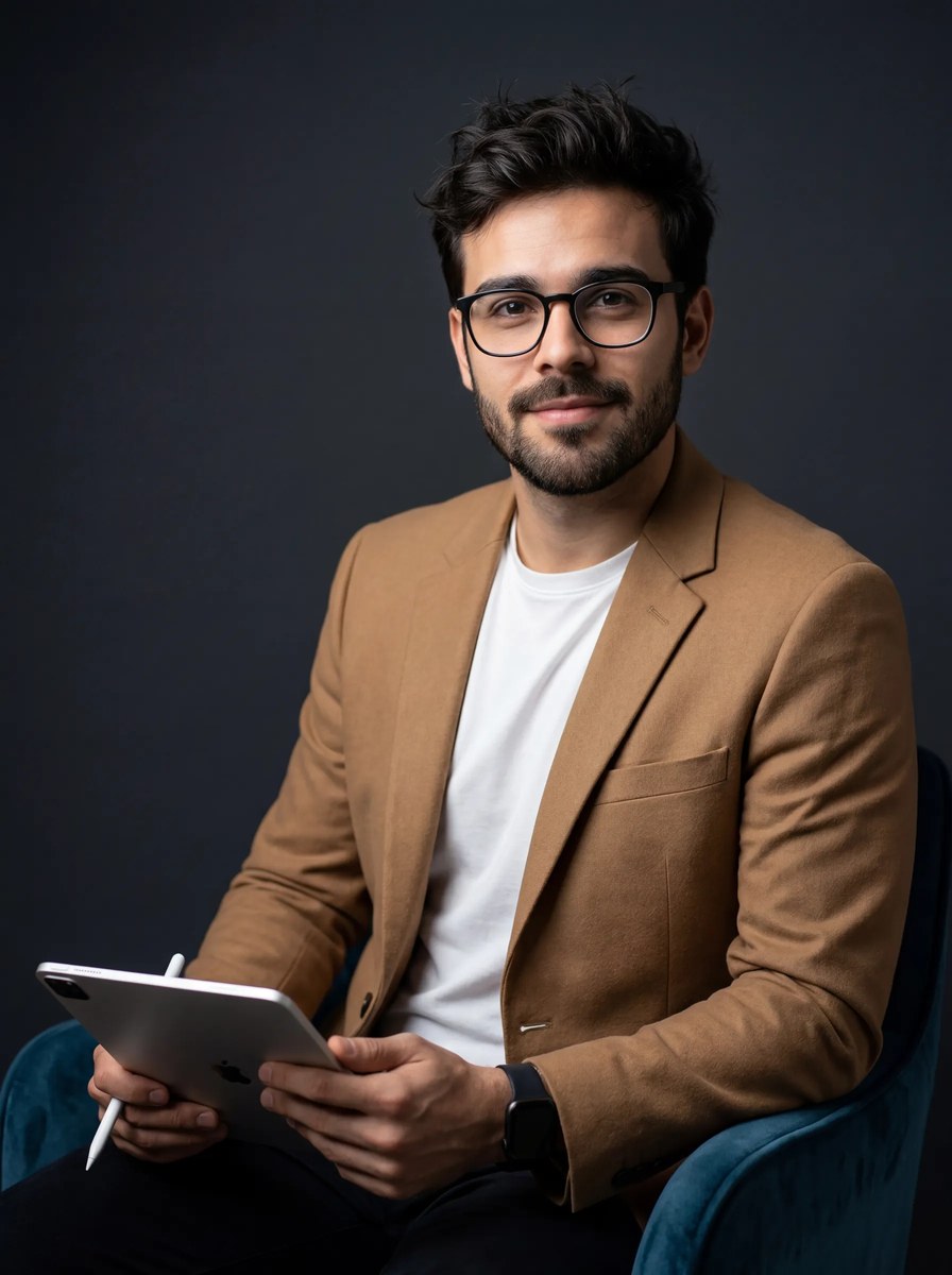Cinematic Portrait of a Creative Professional