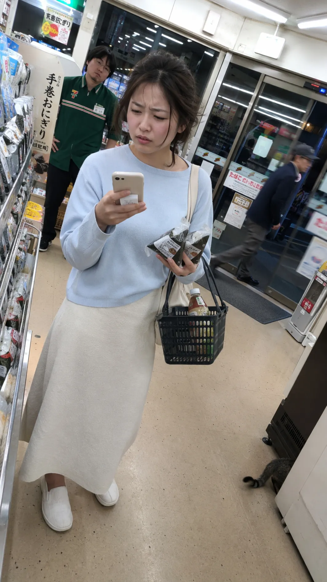 Convenience Store Onigiri Dilemma
