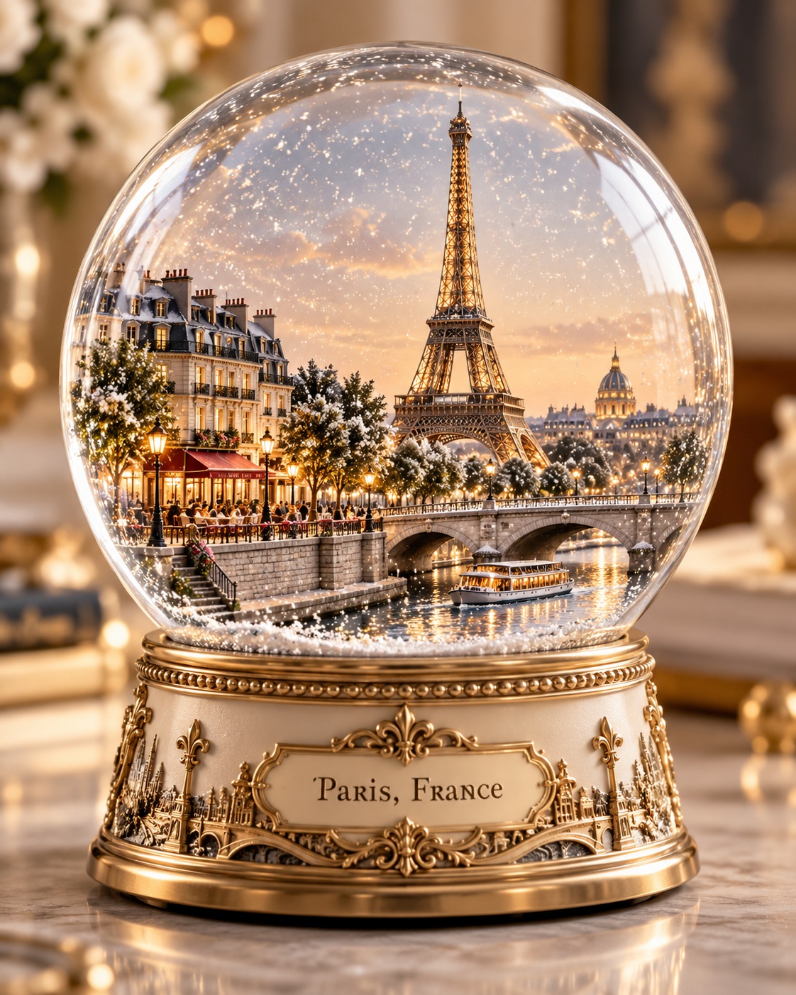 Premium City Snow Globe Souvenir output 10