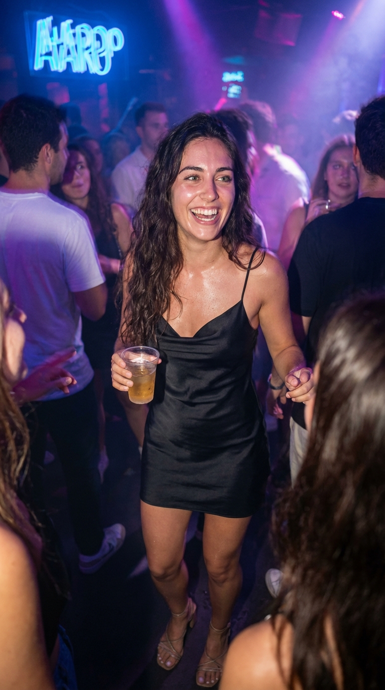 Spanish girl in nightclub output 1