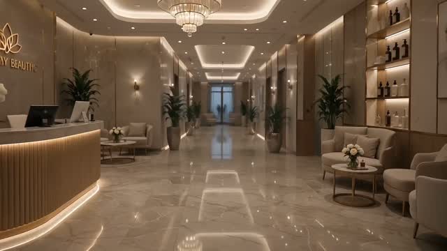 Luxury Beauty Clinic AR Walkthrough Video