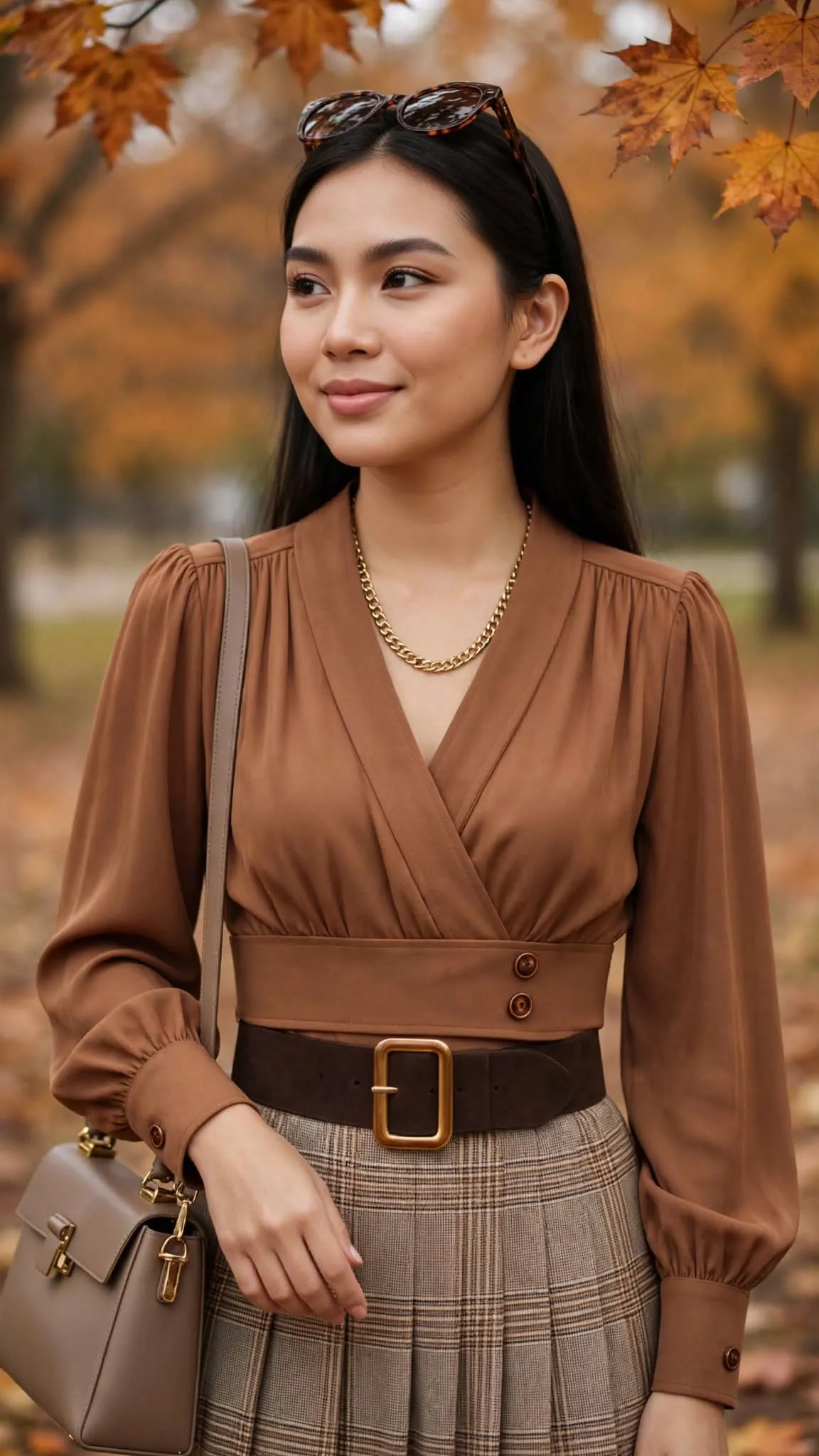 Elegant Café Fashion Portrait output 6