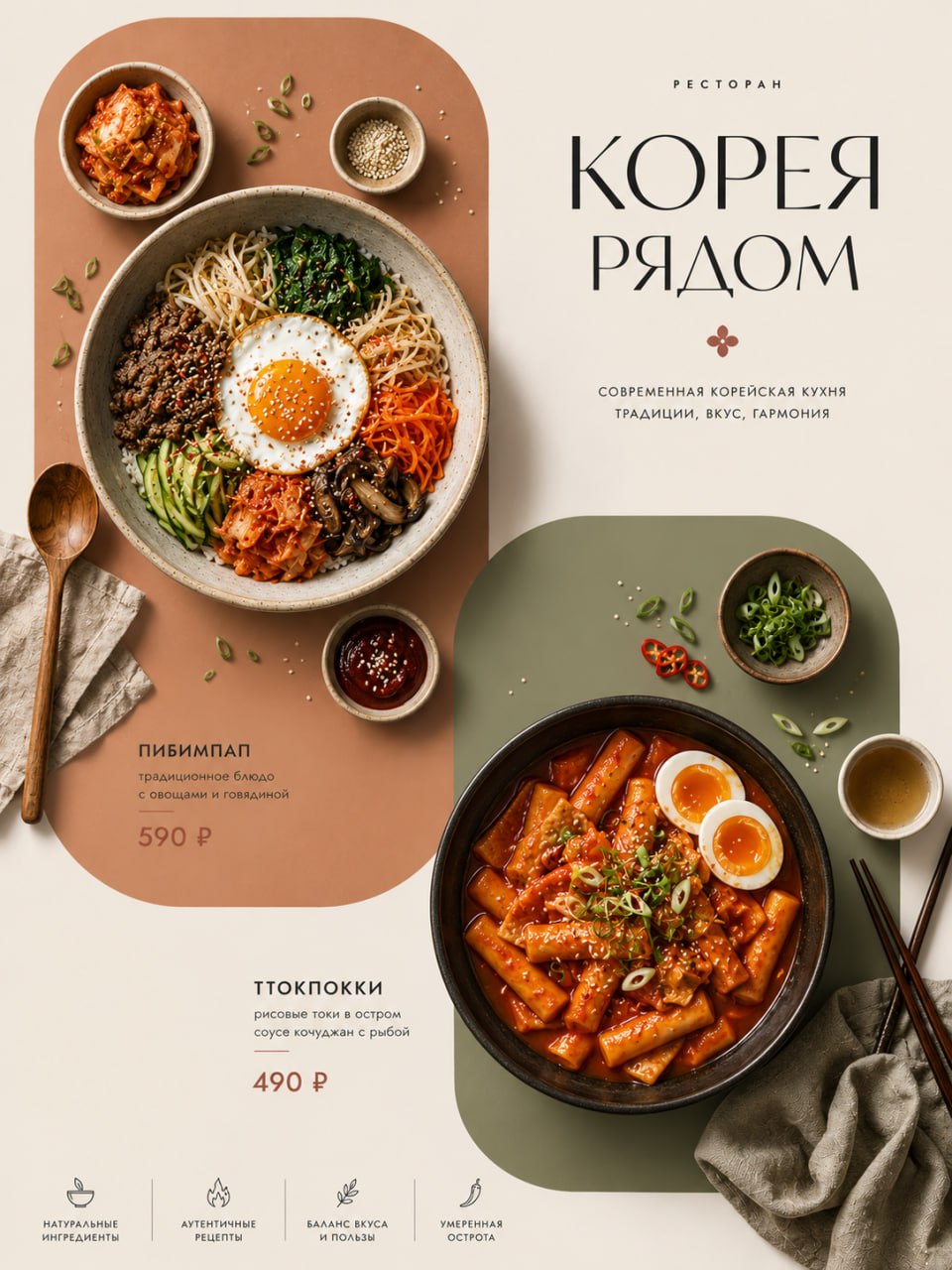 Aesthetic posters for restaurants output 3