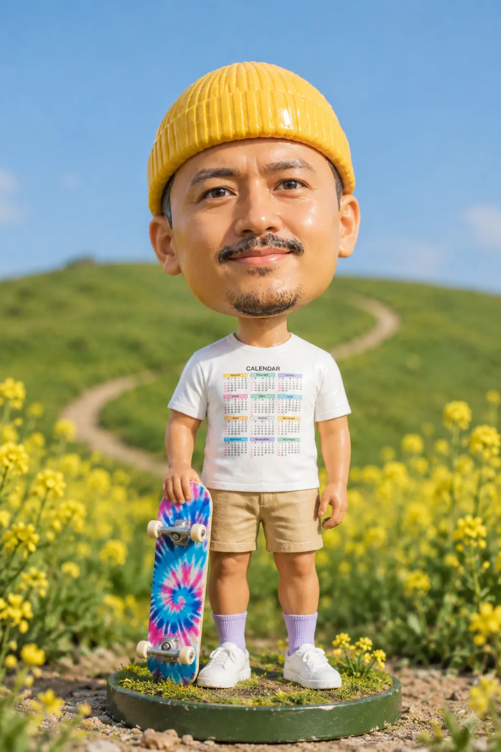 Mass-Produced Plastic Bobblehead Studio Photo output 2