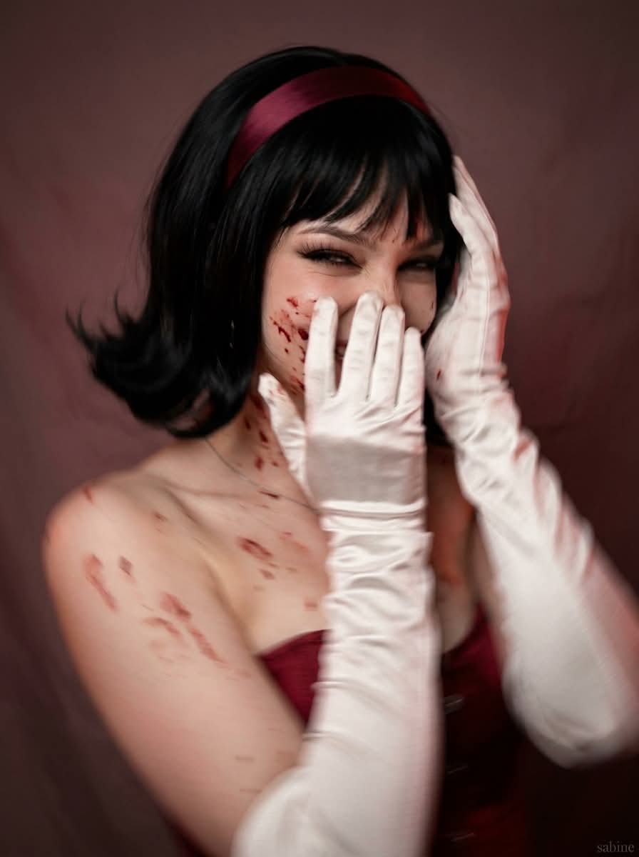 Gothic Coquette Horror-Doll Fashion Portrait output 7