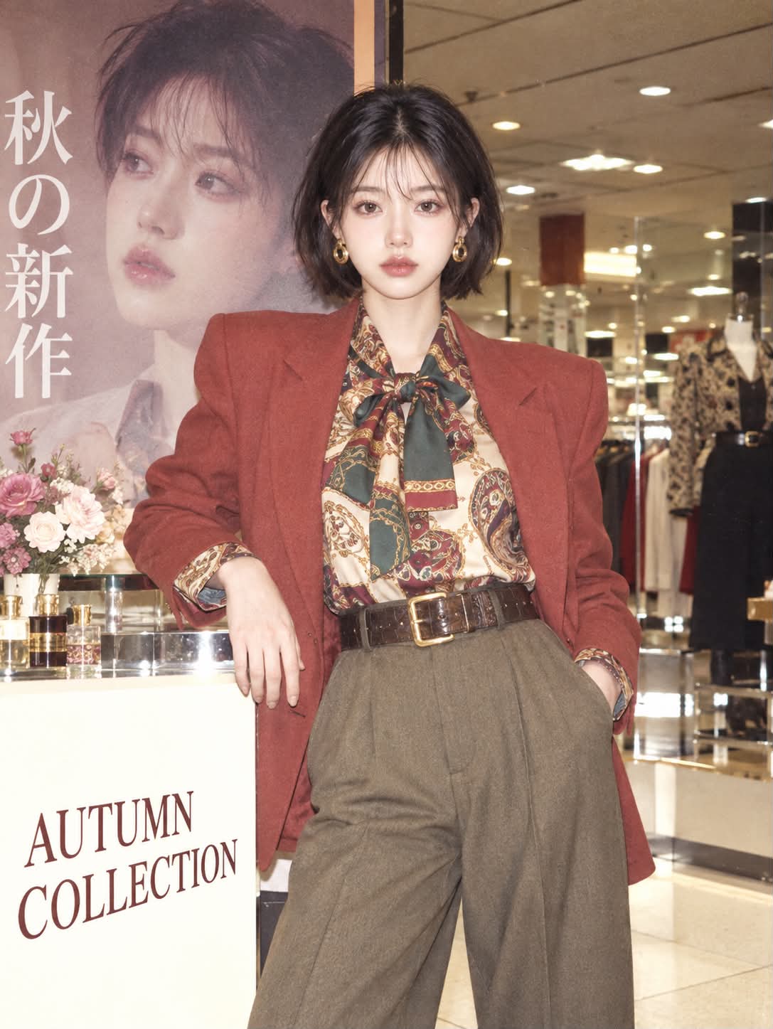 Vintage Department-Store Fashion Model output 1