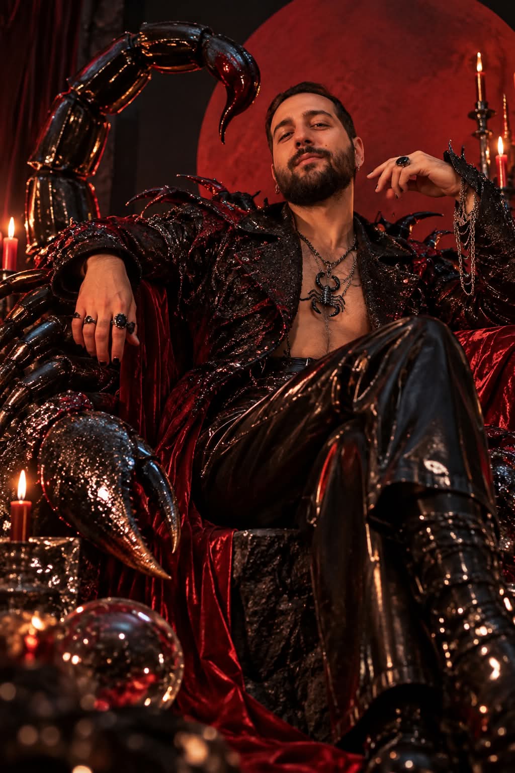 Scorpio High-Fashion Editorial from a Reference Photo output 2