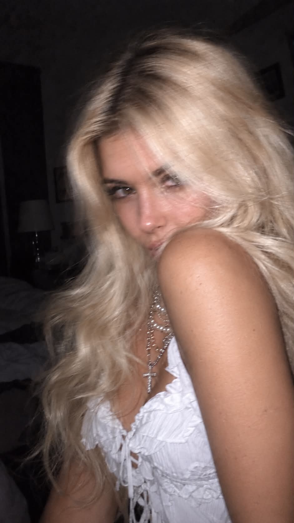 Candid Flash Photo at Night
