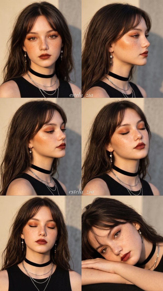 Dark Romantic Gothic Beauty Portrait output 14