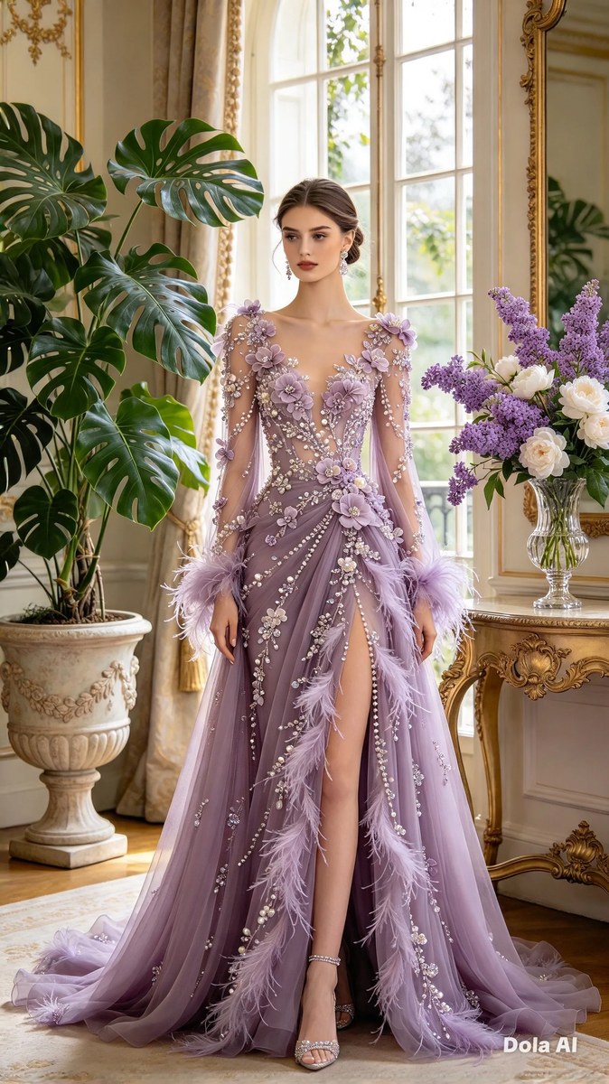 Opulent Haute Couture Portrait output 2