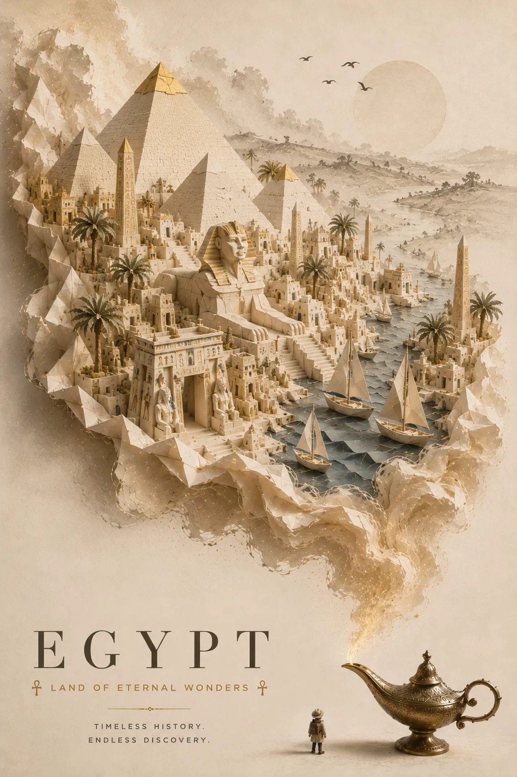 Magical Miniature World Travel Poster output 2