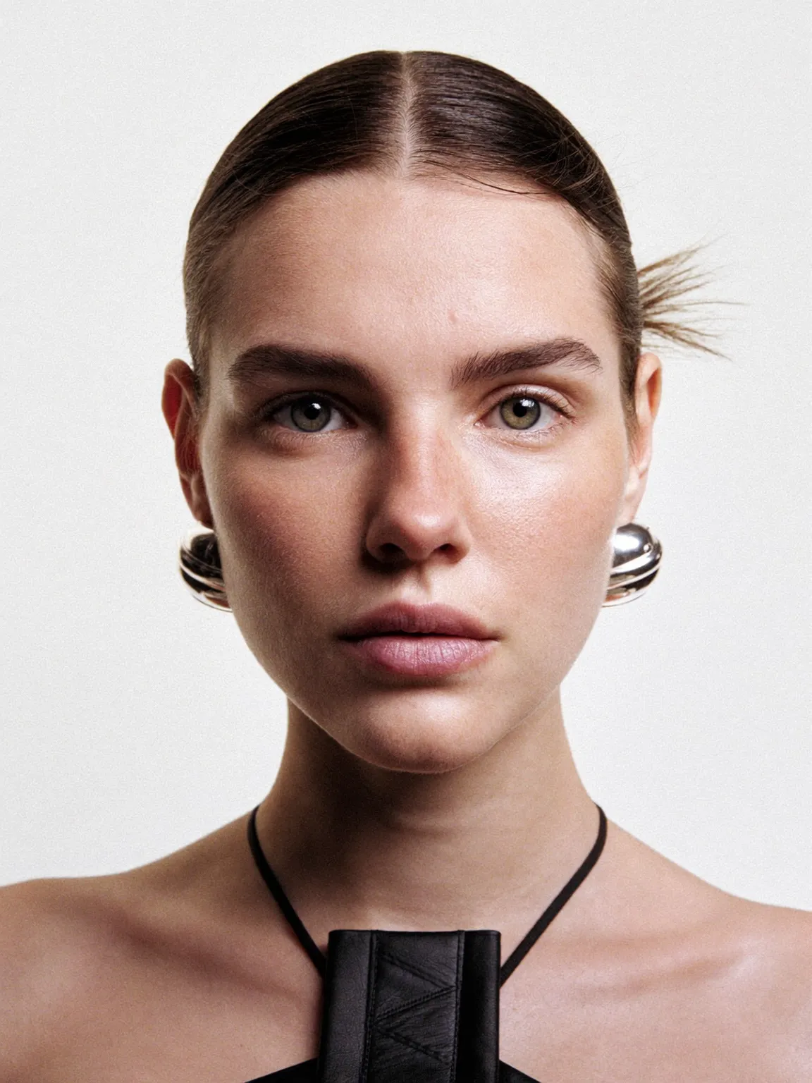 Photorealistic Editorial Jewelry Portrait
