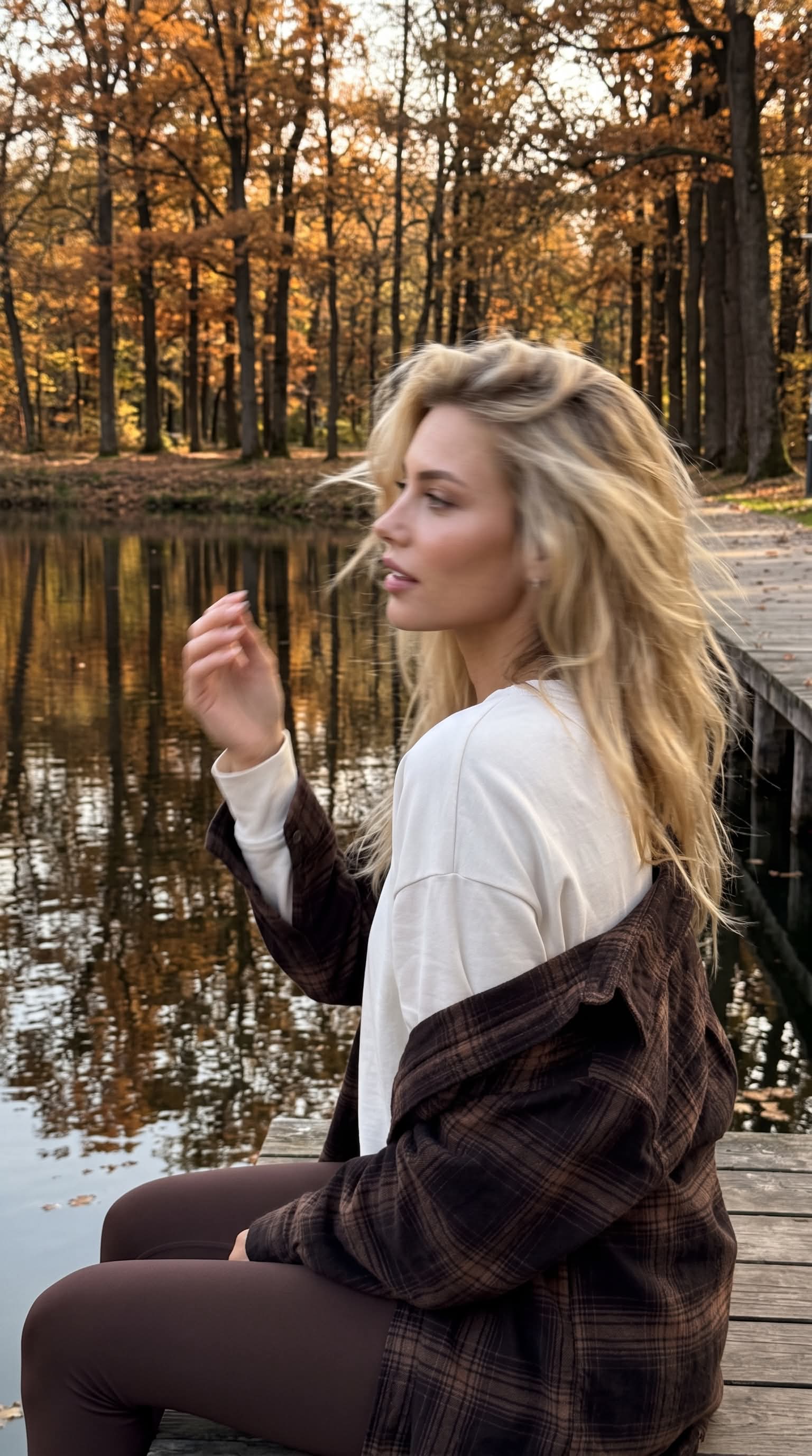 Candid Autumn Motion Portrait output 2