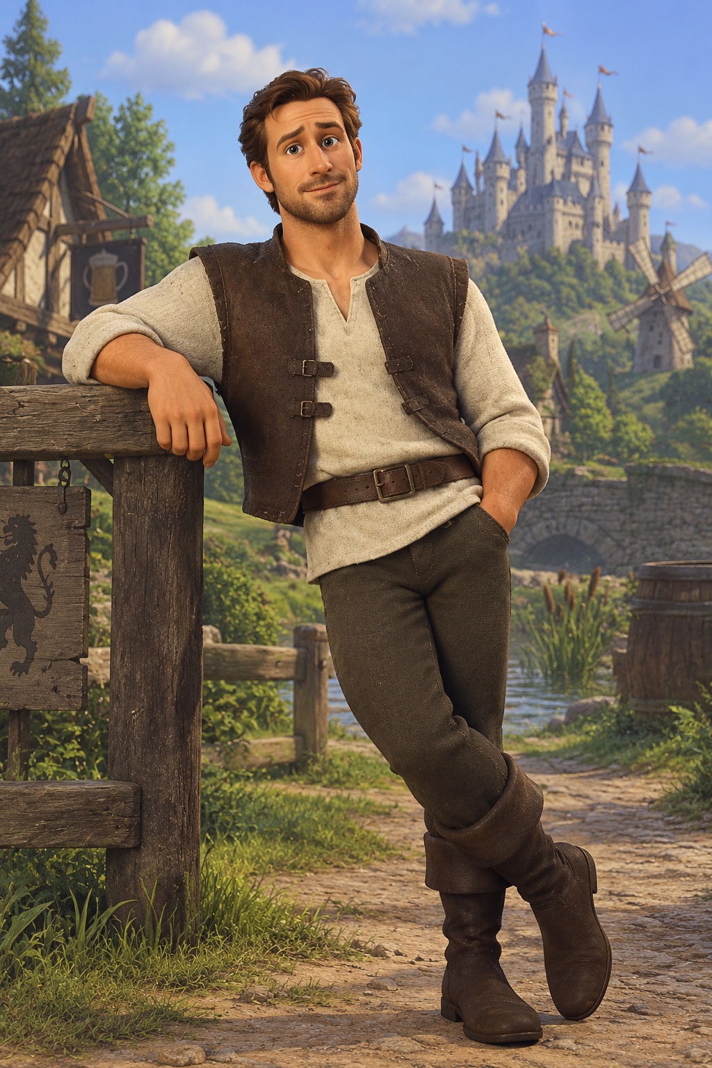 Transform a Person into an Original 3D Fairytale Character output 3