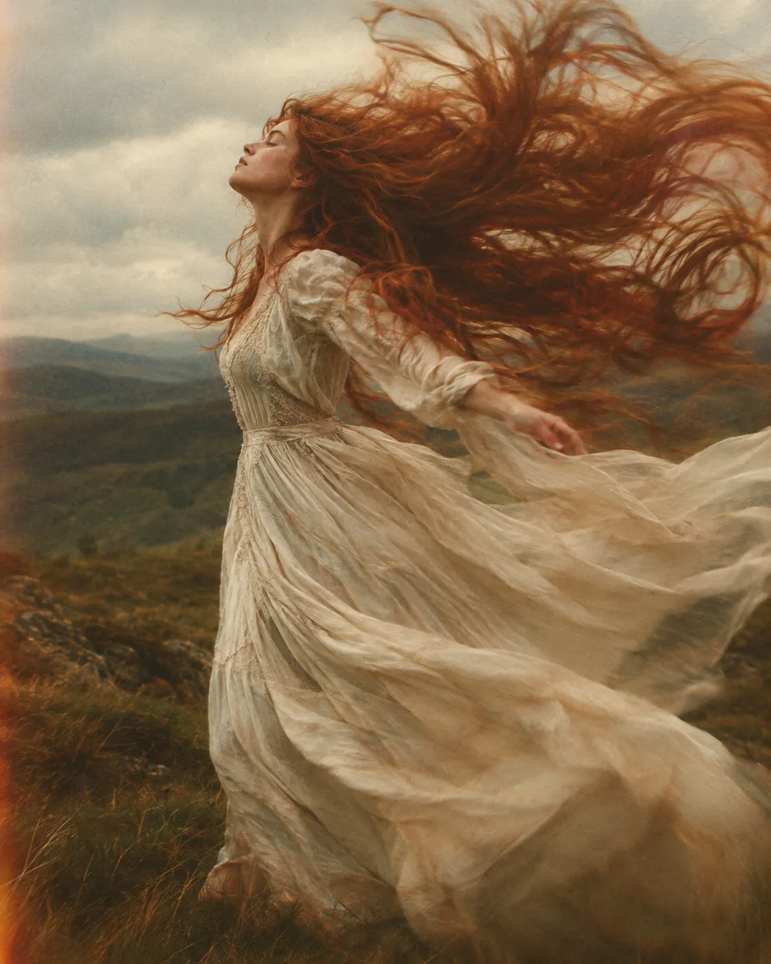 Windblown 1970s Editorial Portrait output 2
