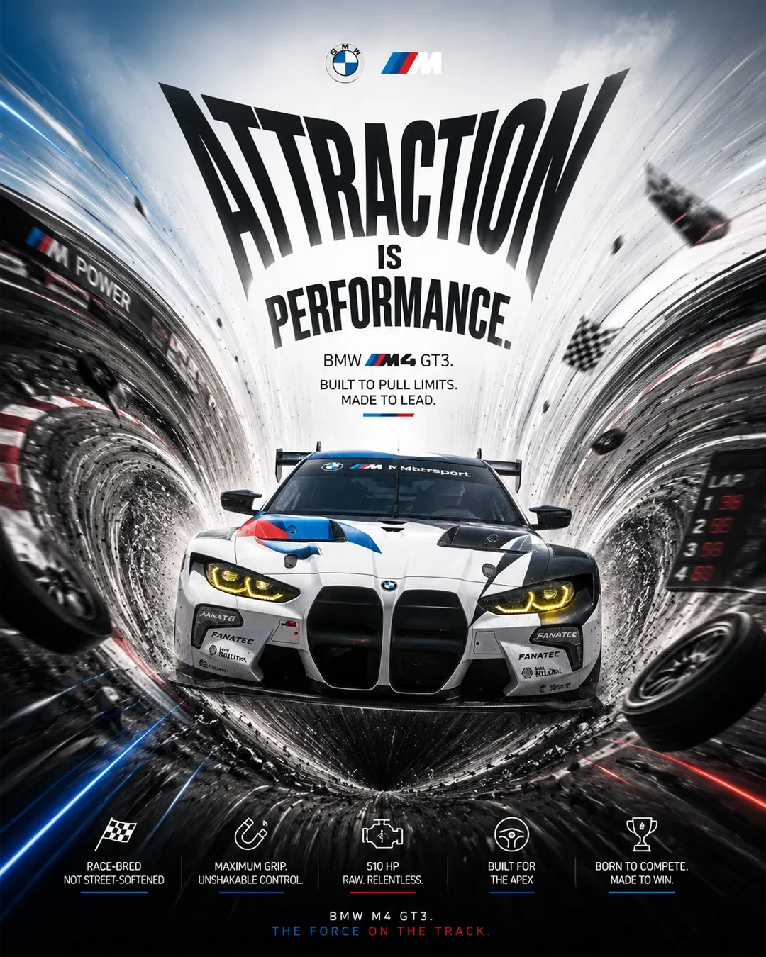 Product Gravity Advertising Poster output 4